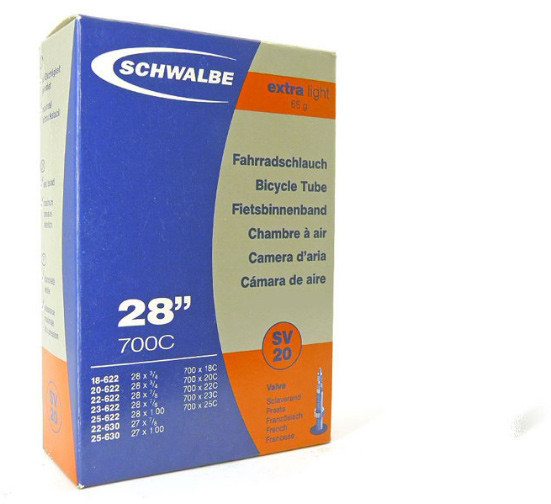 Камера 28" (18/25x622/630) Schwalbe SV20 40 мм Extra Light EK