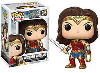 Фигурка Funko Pop Фанко Поп Justice League Wonder Woman Лига Справедливости Чудо-женщина 10см WW206