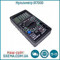 Мультиметр DT700D з продзвінком, великі цифри
