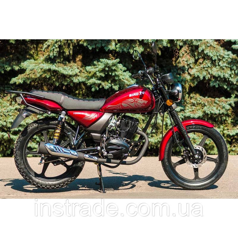 Мотоцикл Skymoto Bird X4 150 Red - фото 4 - id-p792508451