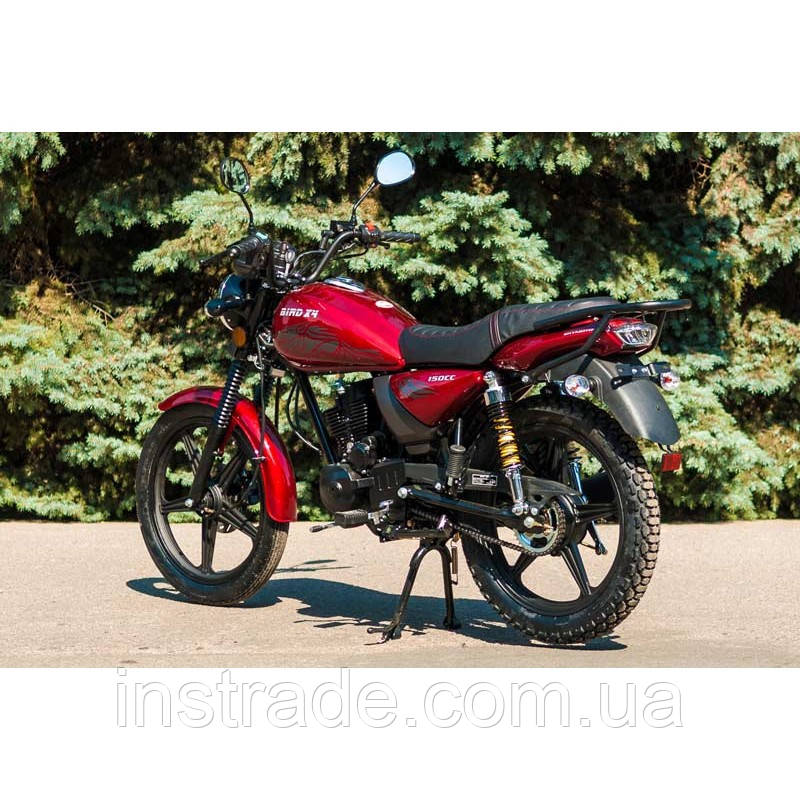 Мотоцикл Skymoto Bird X4 150 Red - фото 7 - id-p792508451