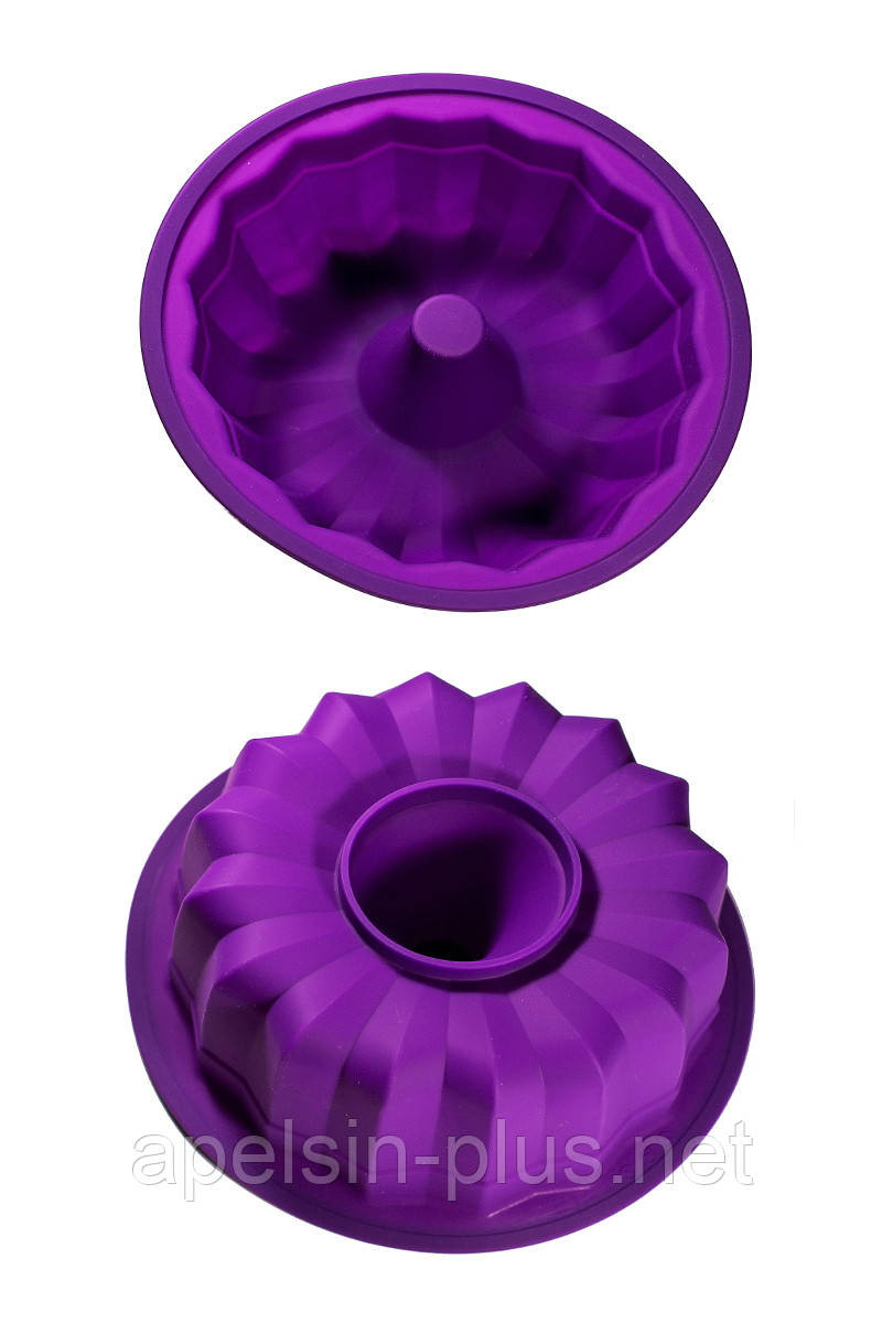 ᐈ Купить силиконовая форма для выпечки кекс с втулкой 25 см 11 см в ...