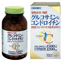 ORIHIRO Глюкозамін+Хондроїтин, 360 шт. (на 30 днів)