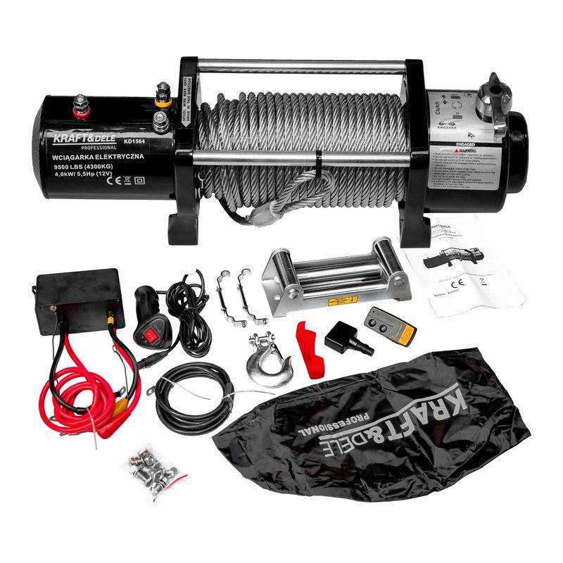 Лебідка - Електрична лебідка KD1564 9500LBS 12V