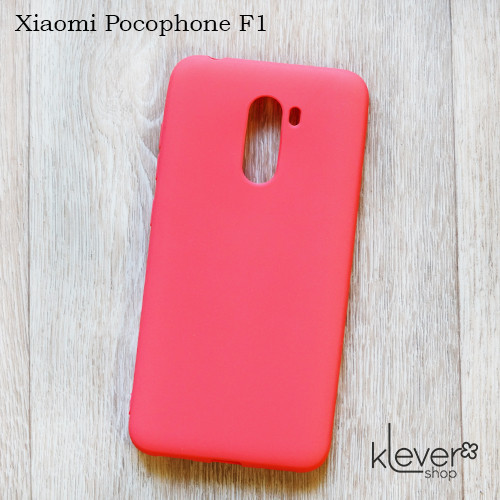 Силіконовий чохол Candy для Xiaomi Pocophone F1 (кораловий)