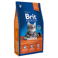 Корм Brit Premium Cat Indoor для кішок, що живуть в приміщенні, 0,8 кг