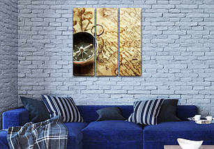 Картини модульні на Полотні, 95x95 см, (95x30-3), фото 4