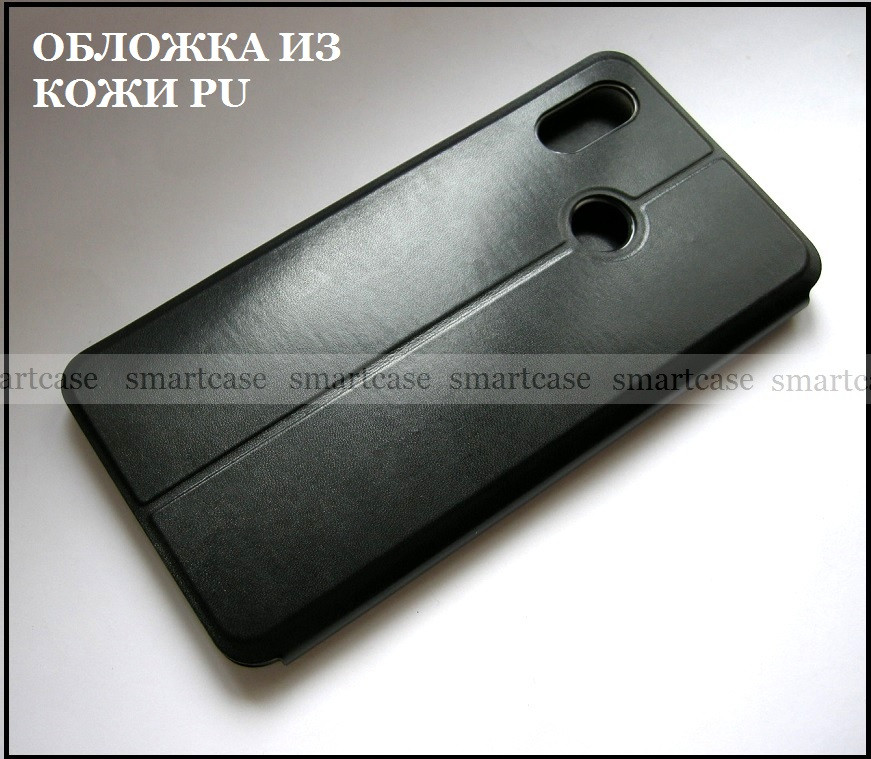 Ультратонкий черный чехол книжка со стальной обложкой для Xiaomi Mi Max 3 от Mofi, умная обложка - фото 5 - id-p792543711