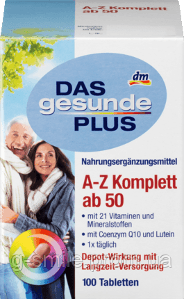 Mivolis DAS gesunde PLUS A-Z Komplett ab 50 Tabletten, 100 St