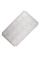 Молд для шоколаду та ізомальта Полунички 15 фігур 3,7 см 2,7 см