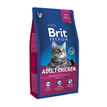 Корм Brit Premium Cat Adult Chicken для дорослих кішок з куркою, 0,8 кг