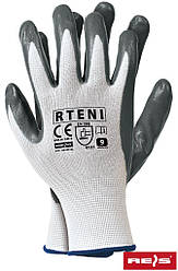Рукавички робочі RTENI WS покриті нітрилом