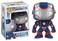 Фігурка Funko Pop Фанко Поп Iron Man 3 Iron Patriot Залізна людина 3 Залізний Патріот 10 см IM25