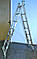 Оренда сходів 2*7 (зять драбину в оренду), оренда драбини київ., взяти драбину в оренду., фото 2