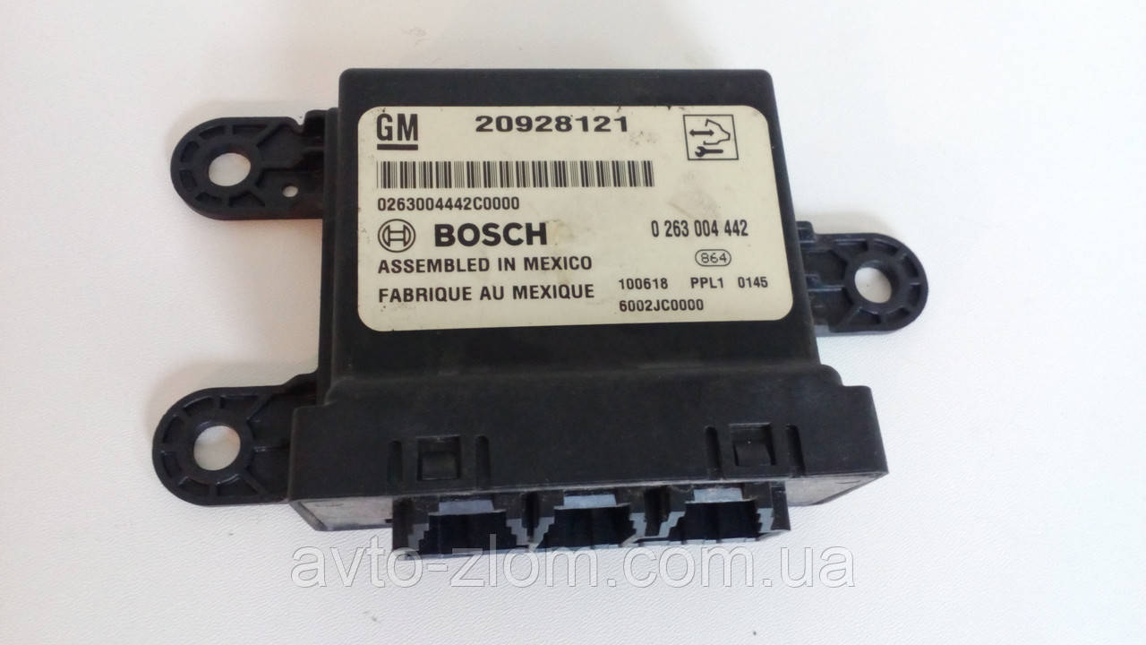 Блок керування парктроніком Opel Insignia, Опель Ісигенія. 20928121, 0263004442., фото 1