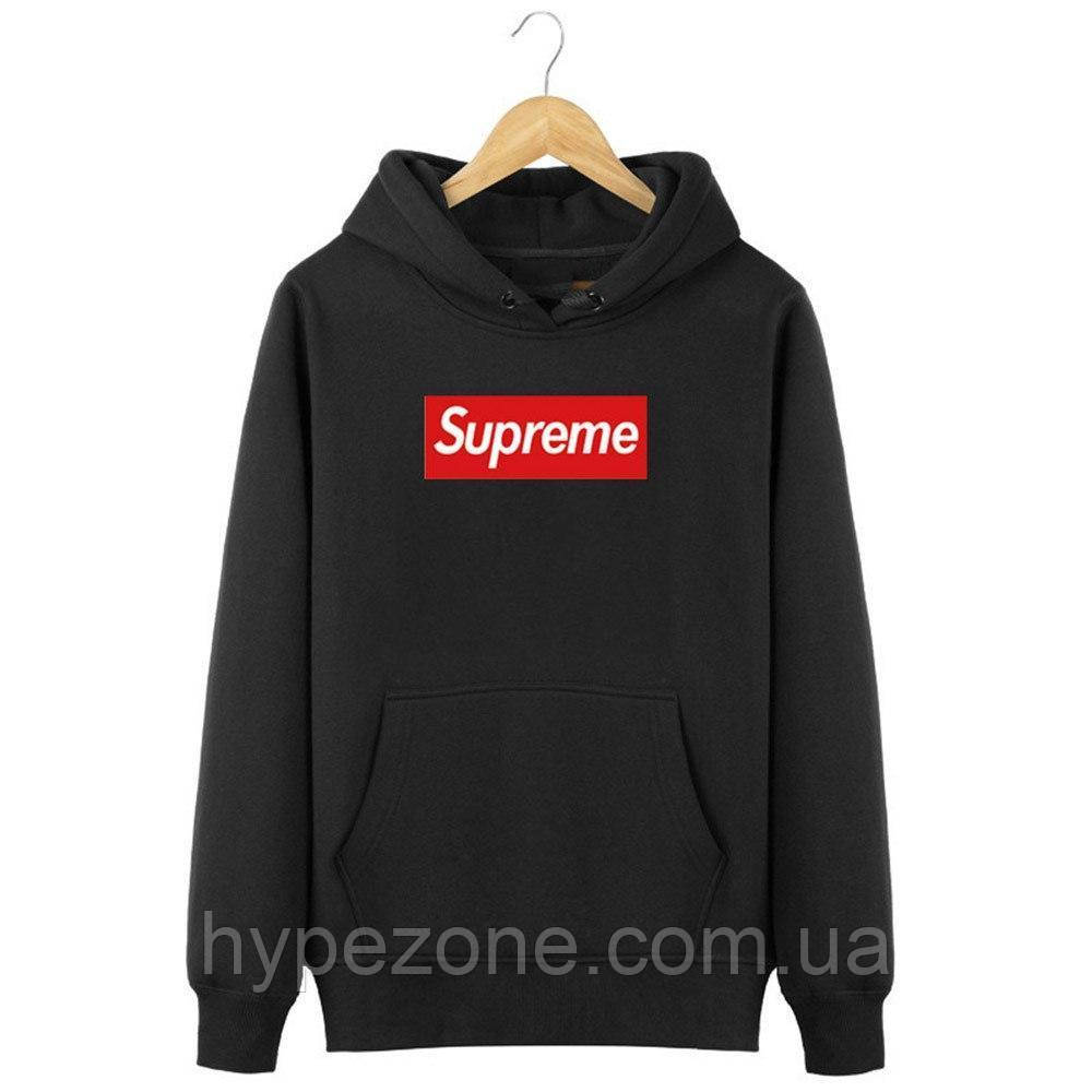 Толстовка Supreme Чоловіча Кенгурушка Супрім
