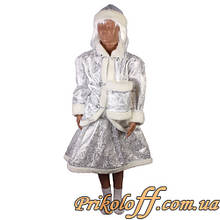 Підлітковий костюм "Снігурочка", блиск (зріст 140, 152)