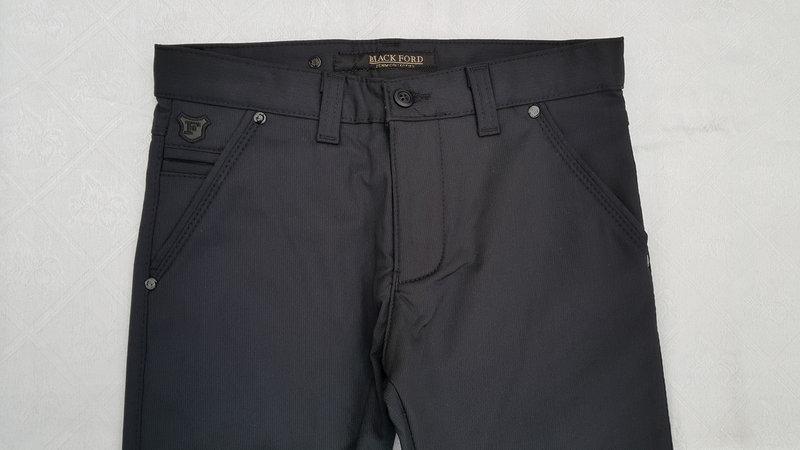 Чёрные турецкие утеплённые брюки на мальчиков 152,158 роста - фото 3 - id-p792777952