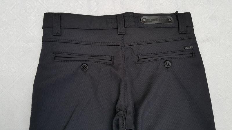 Чёрные турецкие утеплённые брюки на мальчиков 152,158 роста - фото 4 - id-p792777952