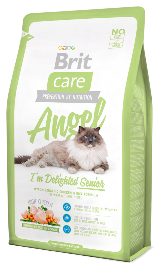 Brit Care Angel Senior сухий корм для літніх кішок 7КГ