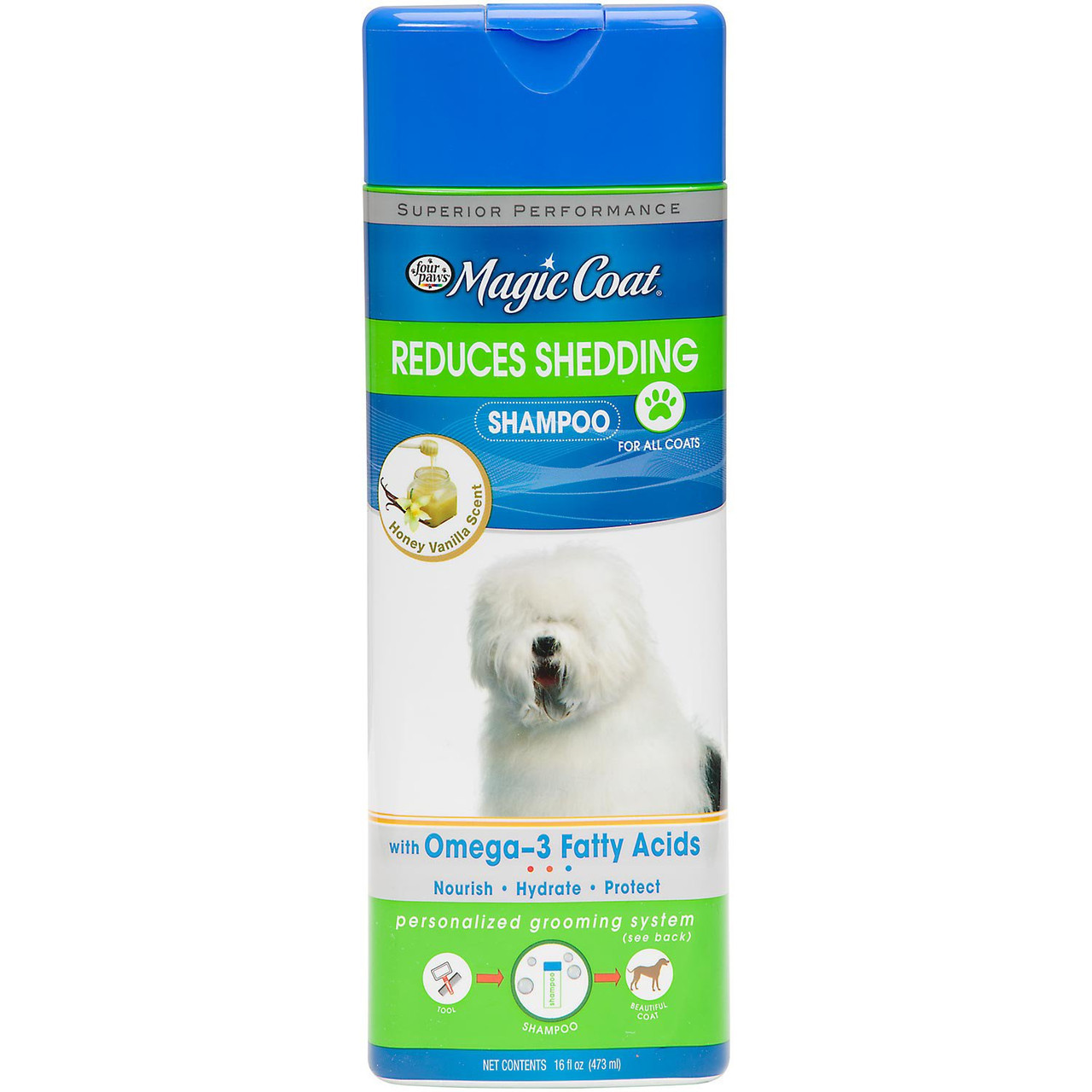 Four Paws Magic Coat Reddes Shedding Dog Shampoo шампунь, що зменшує линяння для собак 946 мл 