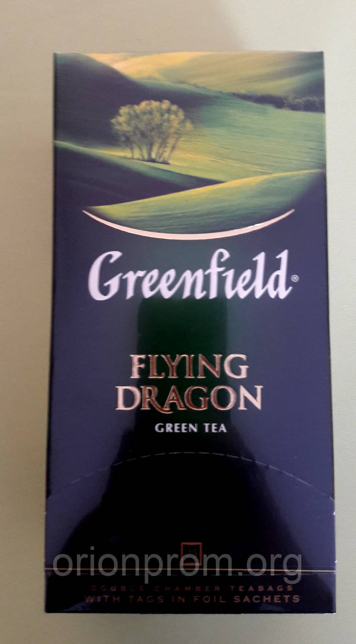 Чай Greenfield Flying Dragon 25 пакетів зелений