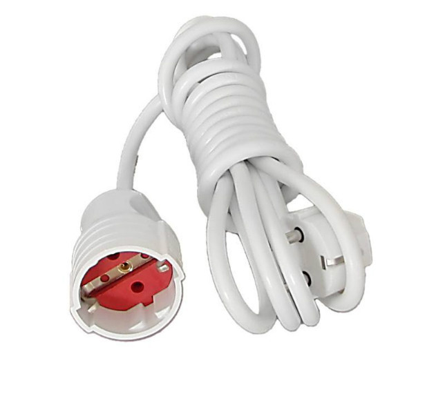 Подовжувач кабелю 1 гніздо 3 М з заземленням