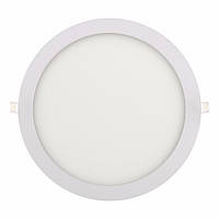 Світлодіодна Панель кругла врізна HOROZ ELECTRIC "Slim - 24" 24W 6400K