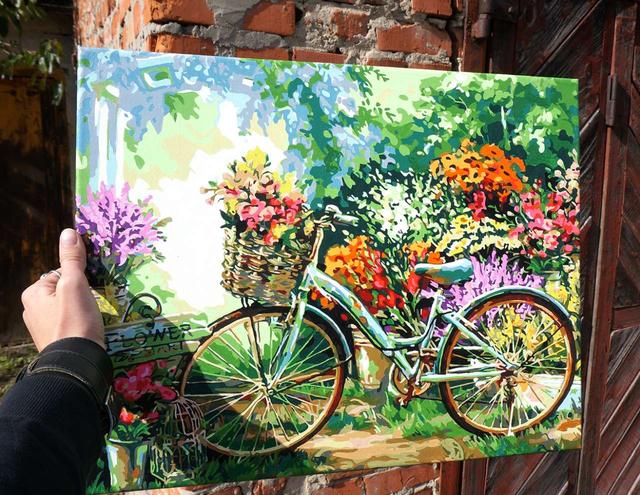 Намальована картина за номерами Намальована картина за номерами