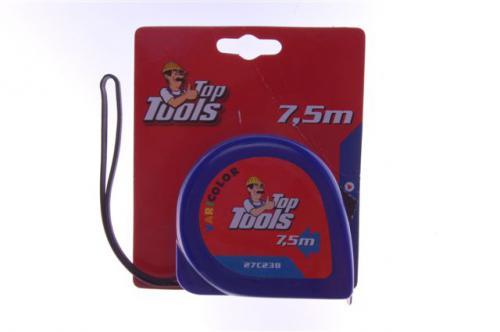 Рулетка Top Tools, сталева стрічка 7,5 м x 25 мм