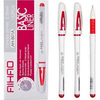 Ручка гелевая AIHAO красная AH801