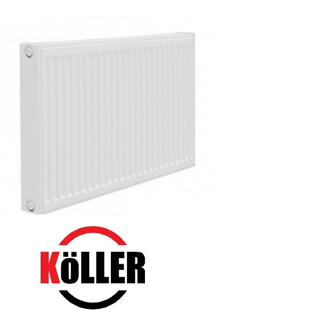 Сталевий Радіатор 500x400 тип 22 Koller (бічне під'єднання)