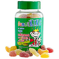 Ехінацея з вітаміном C і цинком, для дітей, Gummi King, 60 мармеладок Цинк для імунітету