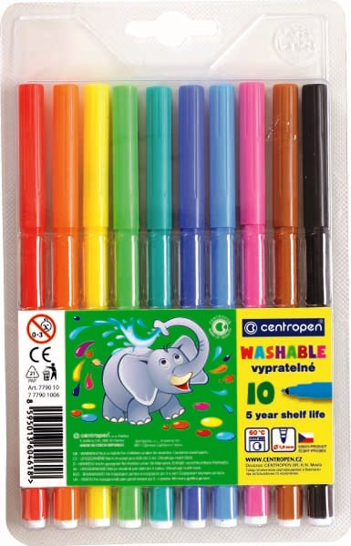 Фломастери Centropen 10 кольорів 7790/10
