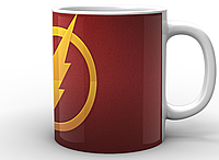 Кружка GeekLand белая Флэш Flash лого FS.02.004