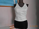 Топ молочного кольору приталений розміри S М Kapriss, фото 2