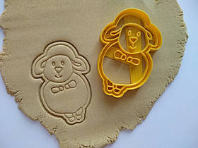 3D формочки-вирубки для пряників "Овечка 2"