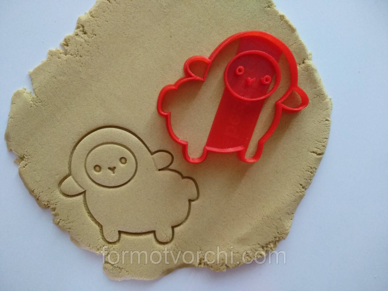 3D формочки-вирубки для пряників "Вівця 3"