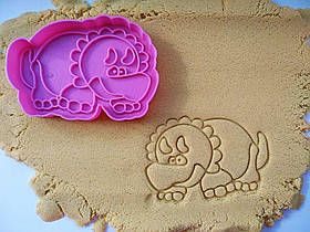 3D-формочки-вирубки для пряників "Динозавр 7"