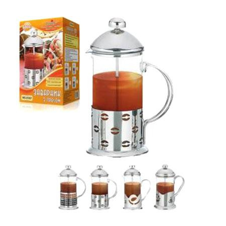 Заварник френч-прес Stenson MS-0187 600 мл