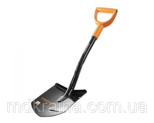 Лопата Fiskars Solid саперна 80см та штикова 120см