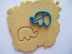 3D-формочки-вирубки для пряників "Слон"