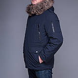 Чоловіча зимова куртка, синього кольору., фото 2