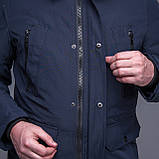 Чоловіча зимова куртка кольору хакі., фото 8
