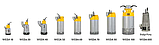 Заглибний шламовий насос Varisco (Італія) — Atlas Copco (Швеція) WEDA 04S, фото 3