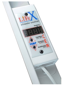 терморегулятор с функцией программатора в обогревателе Lifex BioAir 800 терморегулятор с функцией программатора в обогревателе Lifex BioAir 800
