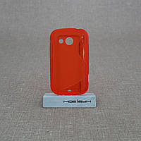 Чехол TPU Duotone HTC Desire C red