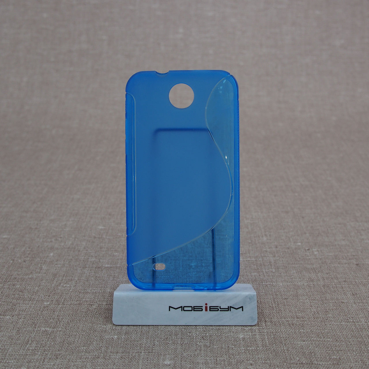 Чехол TPU Duotone HTC Desire 300 blue, фото 1