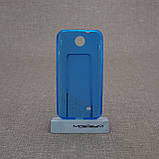 Чехол TPU Duotone HTC Desire 300 blue, фото 2
