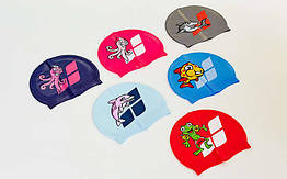 Шапка для плавання дитячої ARENA AR-91233-20 MULTI JR CAP 06 ASS (сілікон, кольори в асортименті)